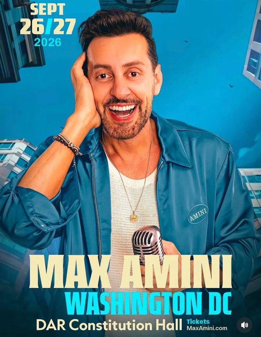 کنسرت مکس امینی در واشنگتن دی‌سی | Max Amini Concert Washington D.C